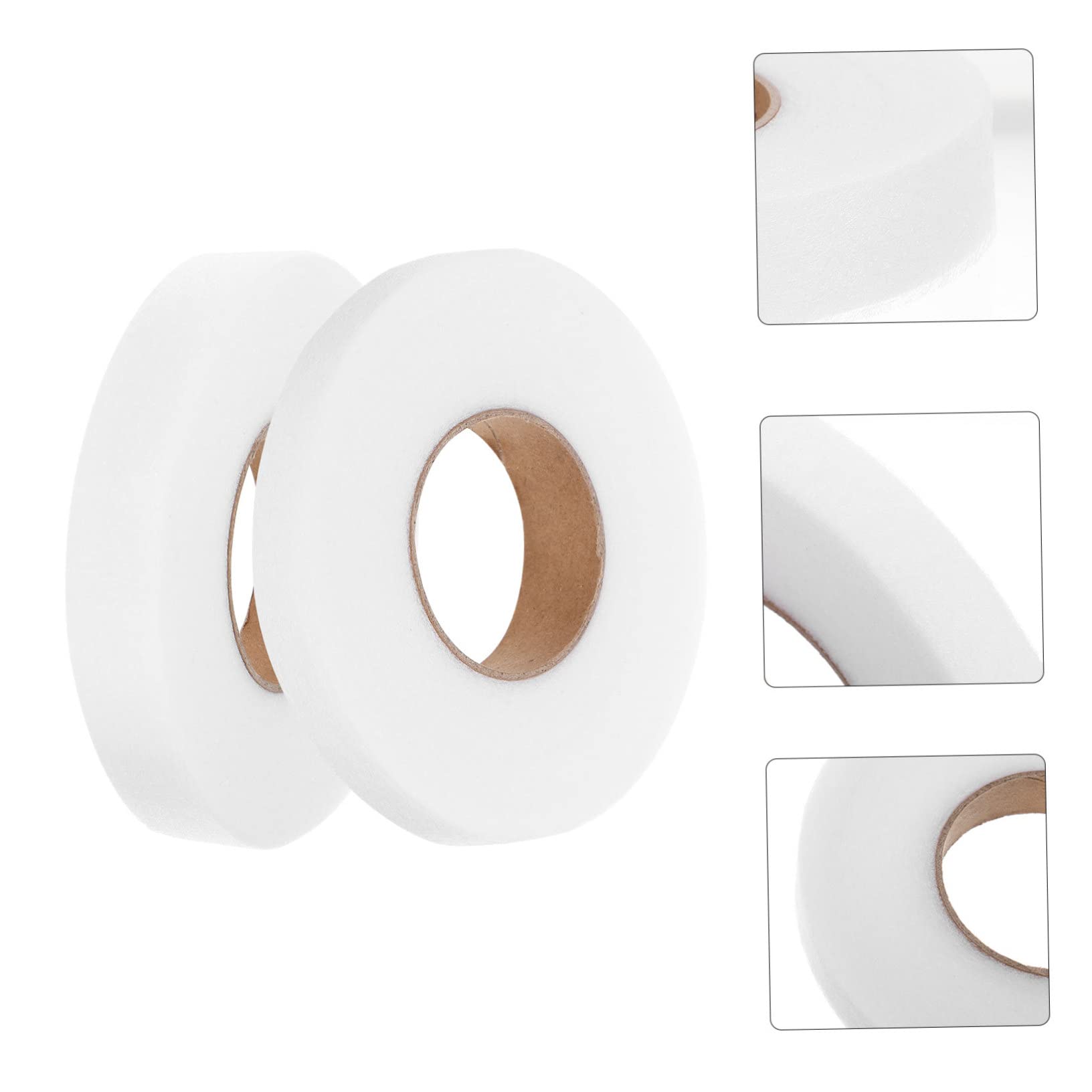 NUOBESTY 10rollos Cinta De Dobladillo Sin De Tapes Termoadhesivas Para Ropa Accesorios De Costura Para Manualidades y Cortinas Aplicación y Adhesión