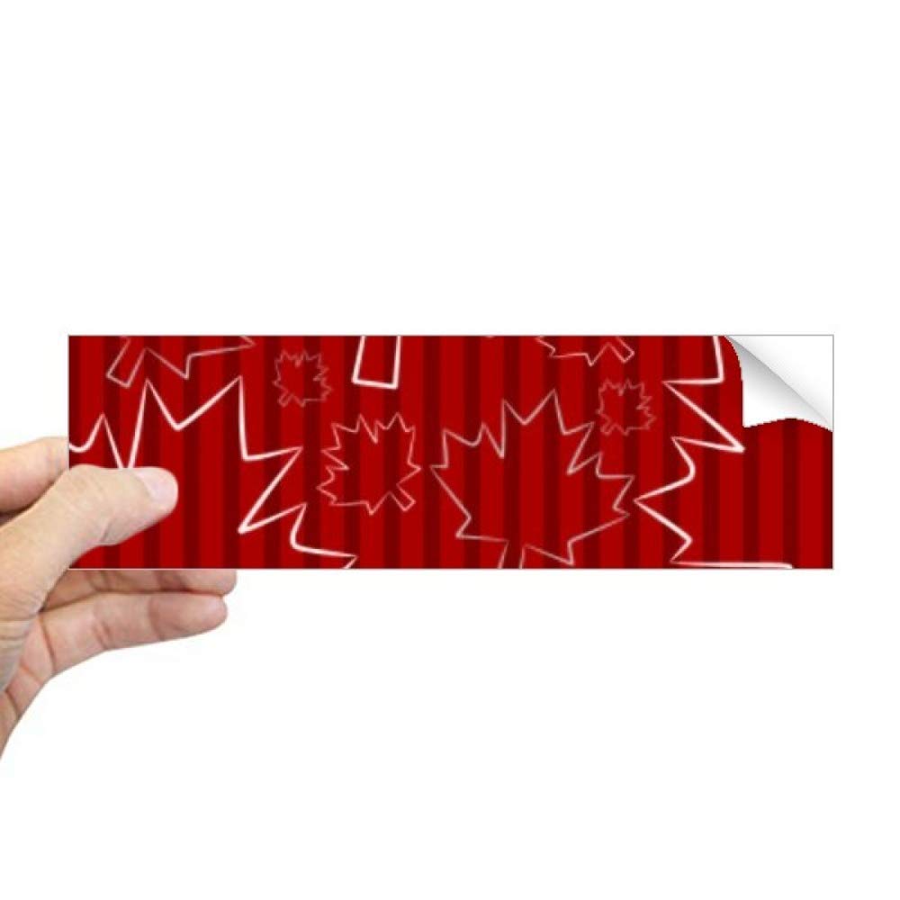 Sticker feuille d'erable pour decoration vitrine et fenetre maison