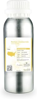 Roman Chamomile Essential Oil - Direct from Oregon USA Farms - Steam Distilled - Manzanilla Romana for Aromatherapy, Massage, Diffuser, DIY Candle and Soap Making - 2lbs