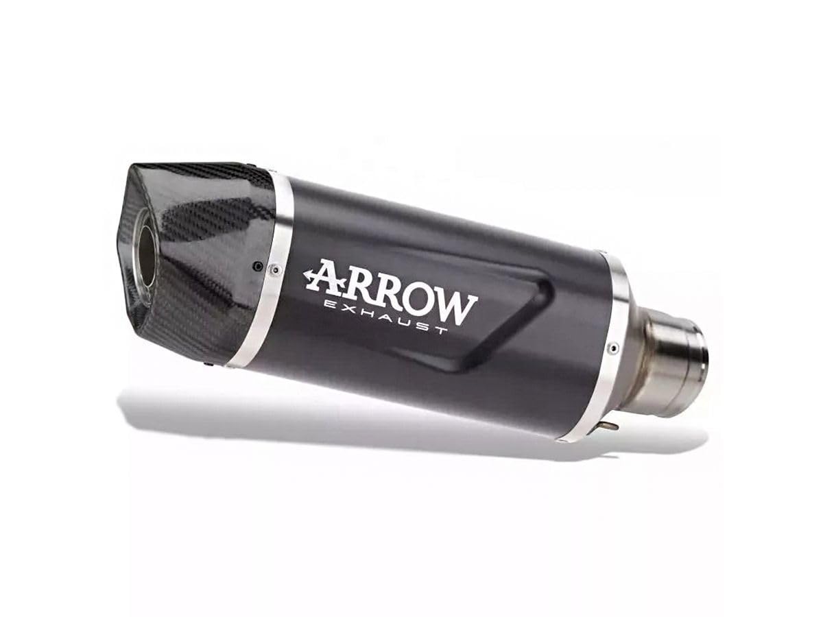 arrow scarico omologato indy-race evo alluminio nero coppa carby compatibile con cf moto 800 mt-x 2025 mototopgun 71992akn