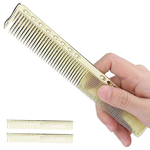 Set 2 peines profesionales de acero inoxidable miniatura 1