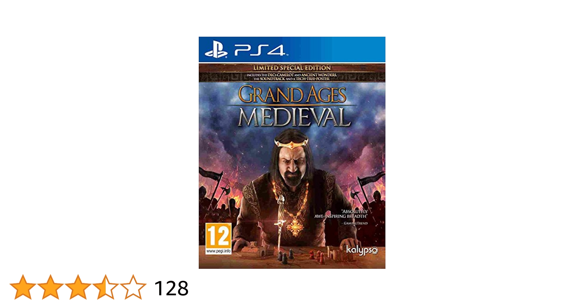 グランドエイジ メディーバル - PS4 Amazon.com: Grand Ages: Medieval (Playstation 4) : Video Games