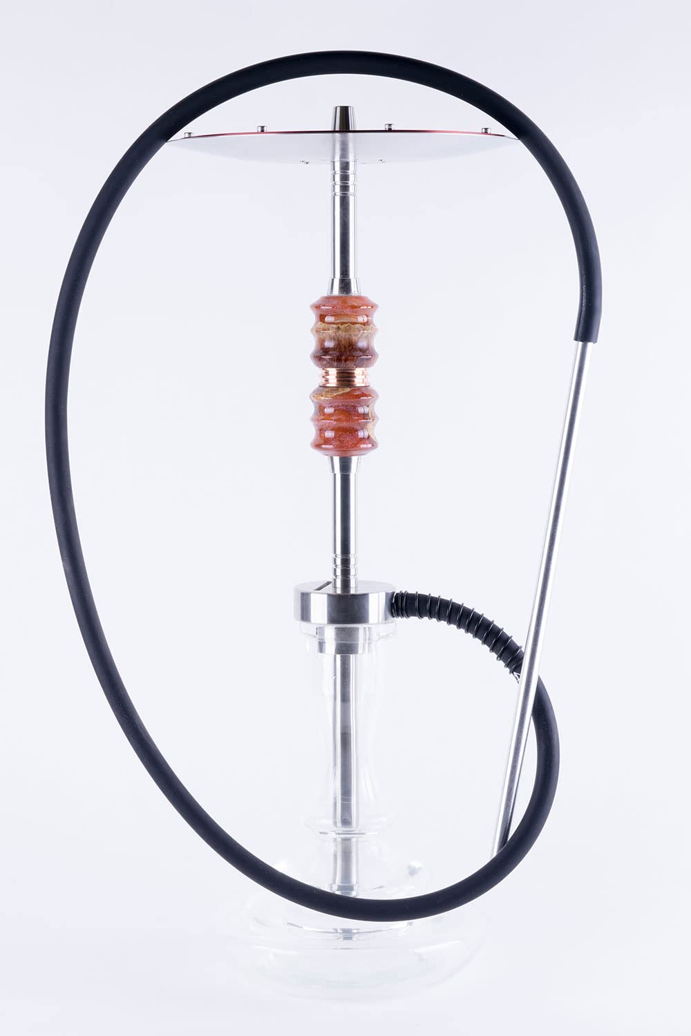 B2 Hookah SS Inox PCC Desert Dunes with Copper Insert - 100 Hand Made - 1 of 1