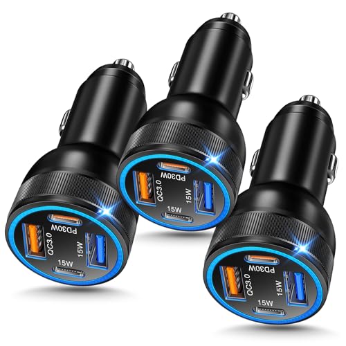 Ancekoy ԗp[d 3pbN 65W PD&QC3.0 J[`[W[ 4|[g PD 30W ԗpVK[C^[vO iPhone 17/16e/15 Pro MaxASamsung Galaxy S25 S24 S23AiPadAPi