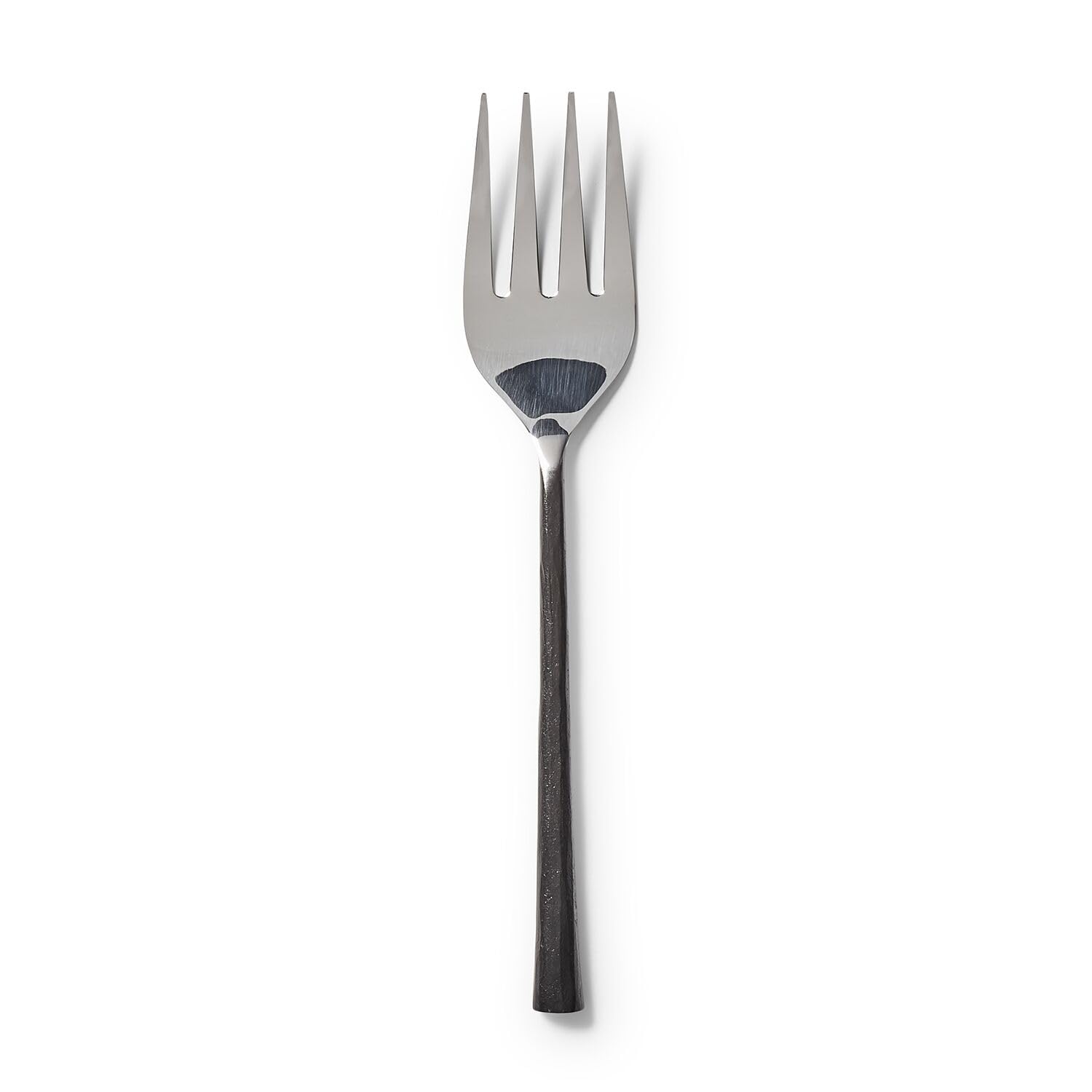 Sur La Table Forged Serving Fork, Silver