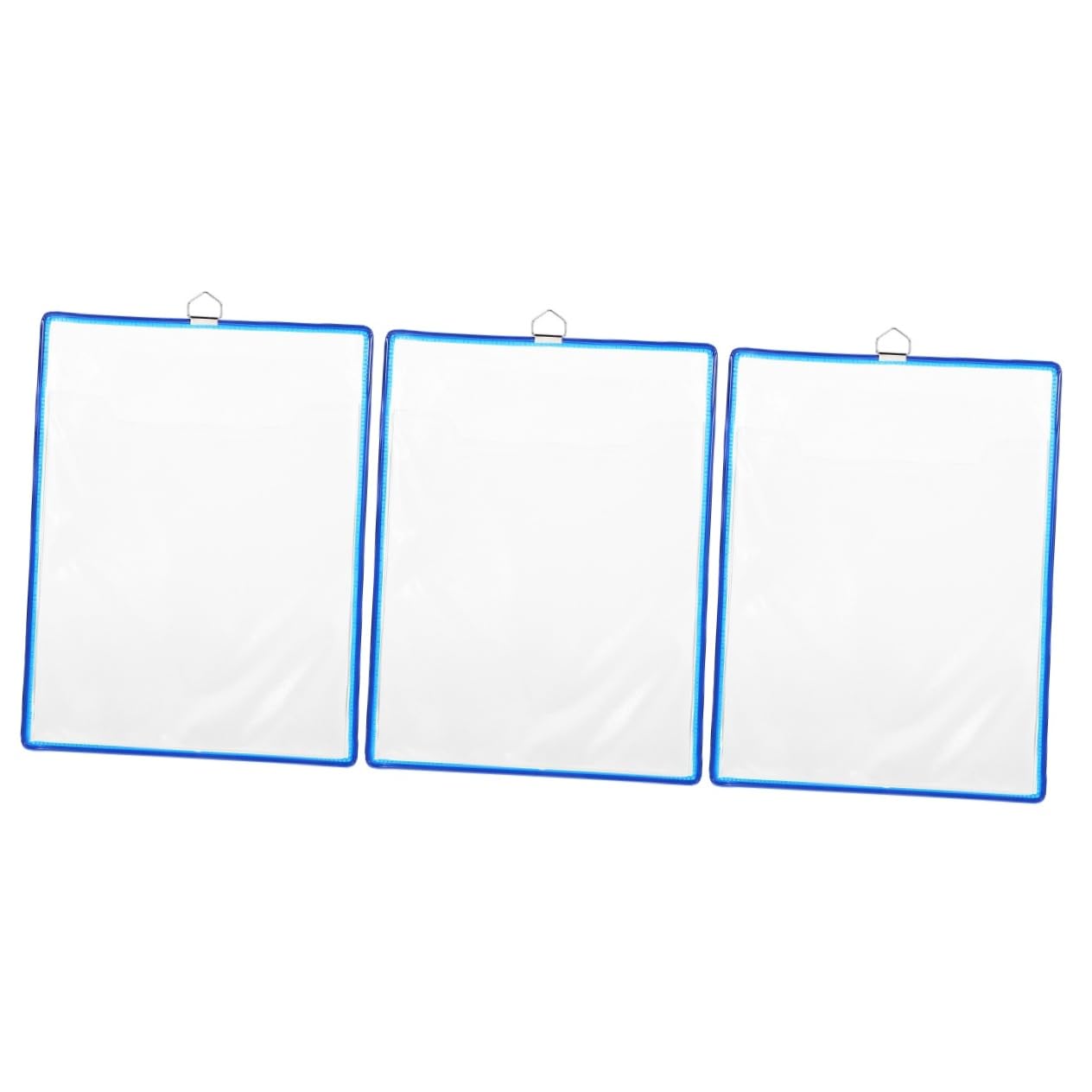 Ayuwqzx One Color Wall Display Unit, Hang File Document Organizer Wall Storage Bag For Home Office 3 Pcs