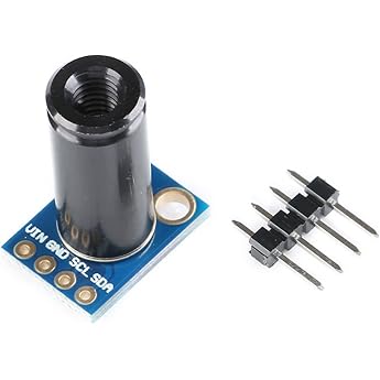MLX90614-DCI Non-Contact Infrared Temperature Sensor Module High Precision Infrared Temperature Sensor Module Long Distance DIY PCB Electronic Components