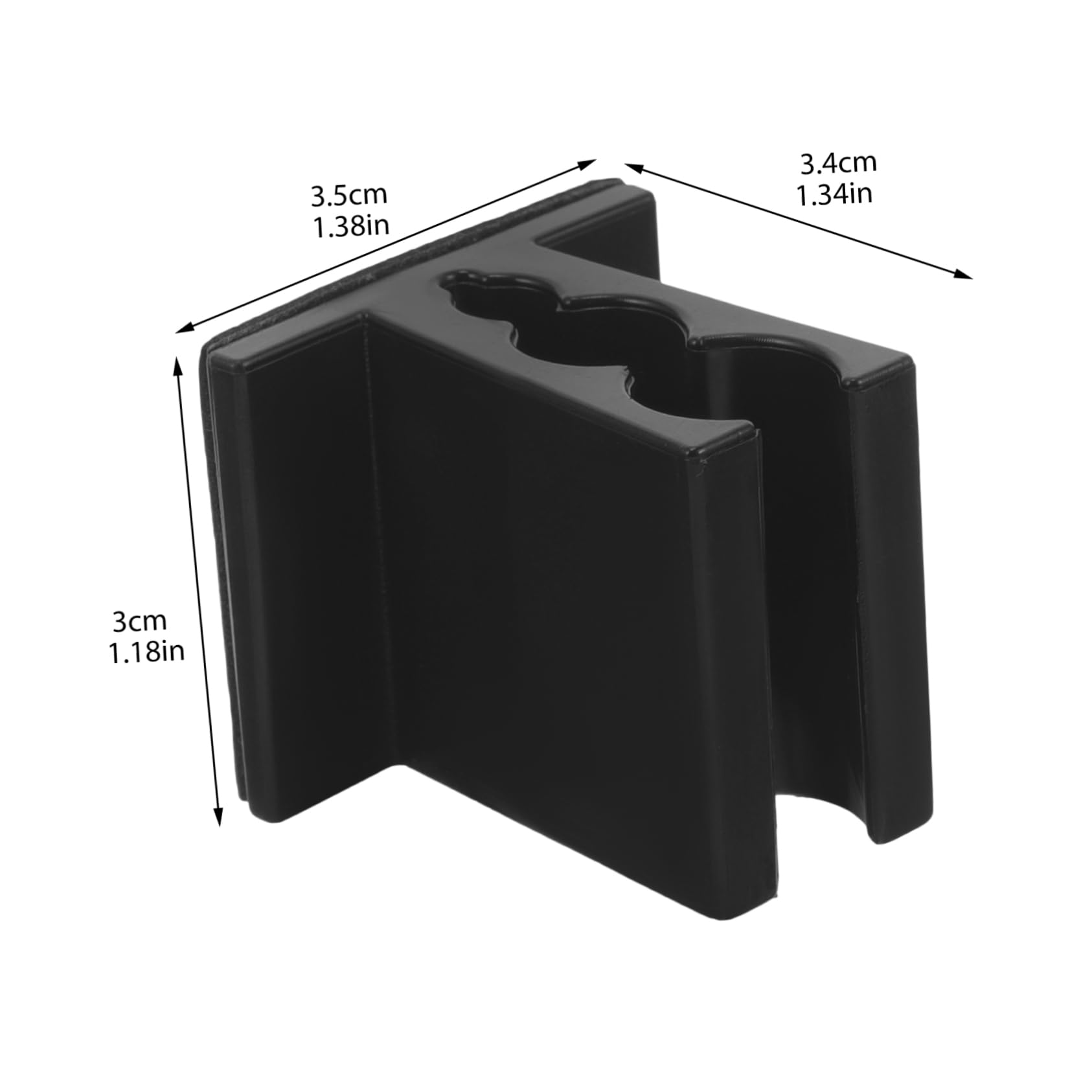 Sosoport Microphone Clip with Adhesive Backing Practical Holder for Interviews Sturdy and Smooth Surface Convenient Accessory for Recording for Professionals and Enthusiasts