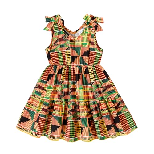 Toddler Baby Girl Dress African Clothes Girls Dashiki Ankara Dresses Kids African Clothing