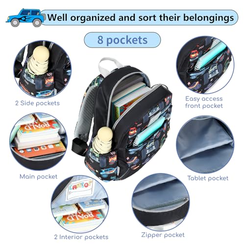 CAMTOP Toddler Backpack Black