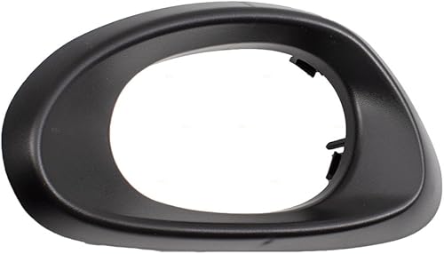 Miniatura 3 de Brock Reemplazo de pasajeros Interior delantero Interior Manija de puerta Bisel negro texturizado compatible con 02-09 Trailblazer y 02-06 EXT