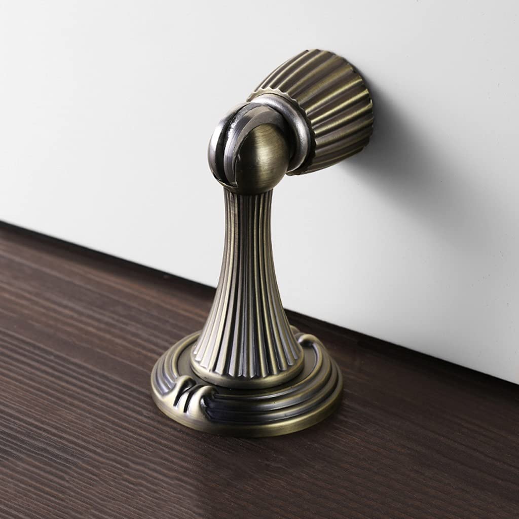 Door Stopper Holder Catch Floor Fitting with Screws for Home Bedroom Toilet Hardware(5V)