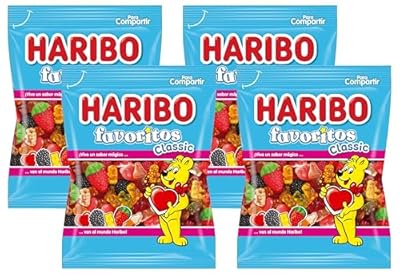 HARIBO Favoritos Classic  1 x 150 g  Paquete de 4 