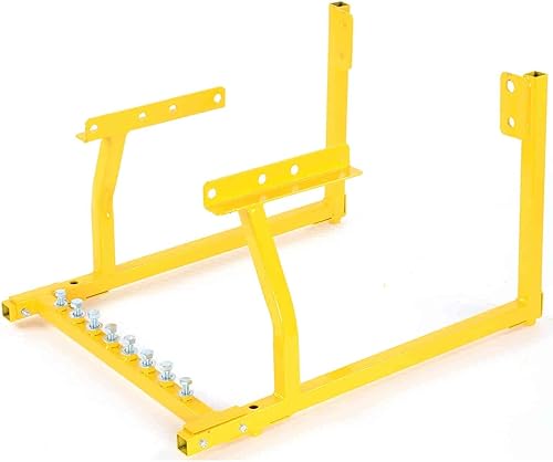 JEGS Base de motor | Para motores Pontiac | Construcción totalmente de acero | Dimensiones: 14 pulgadas de alto x 19 pulgadas de ancho x 24 pulgadas