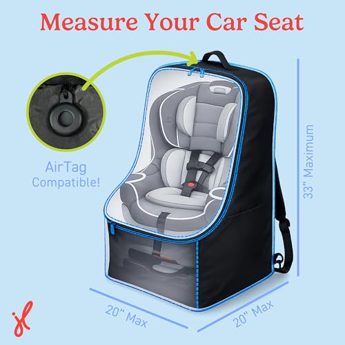 J.L. Childress Padded Backpack Car Seat Bag (Deluxe)
