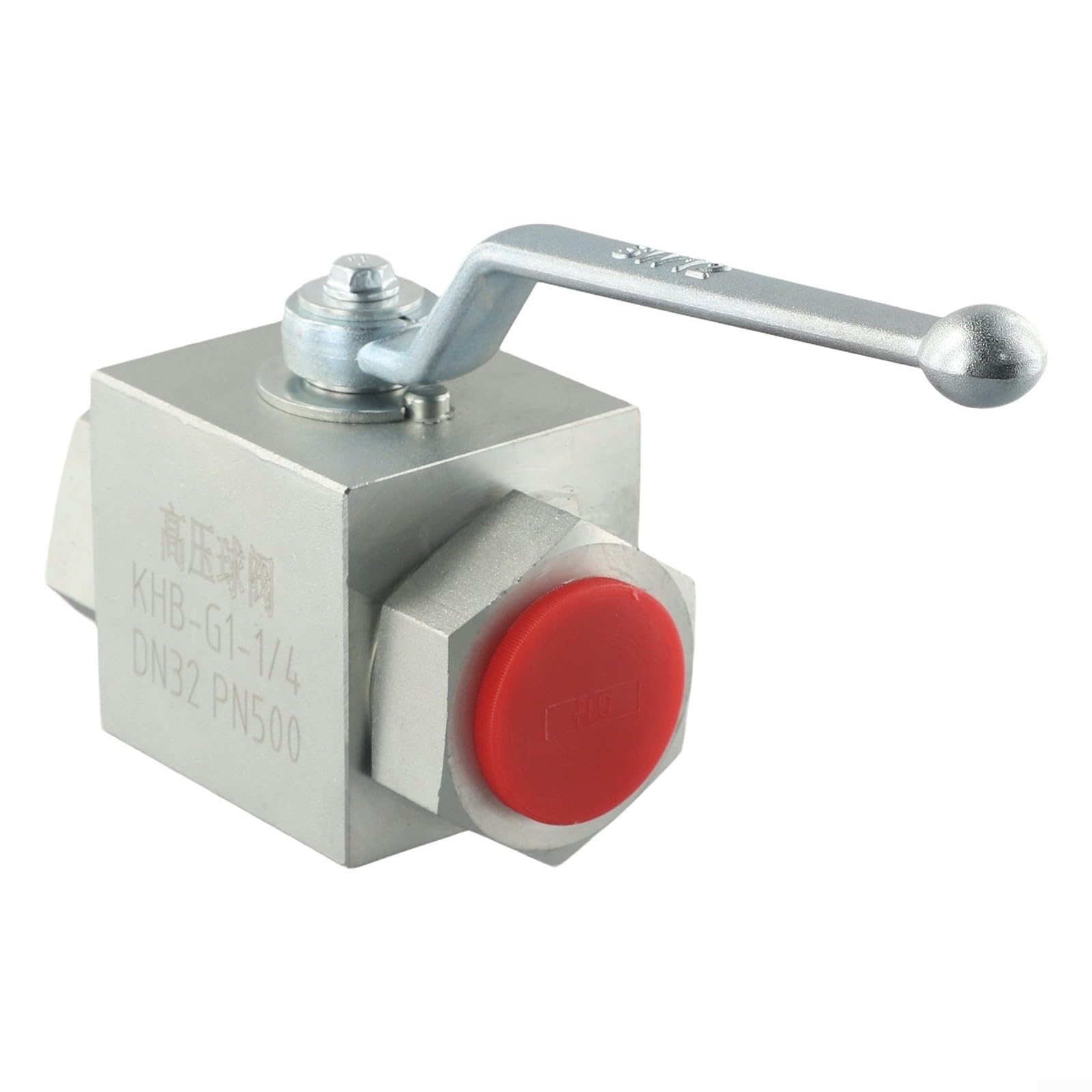 Valvola a sfera idraulica G1 Inch Carbon Steel 2 Way Manual Shut-off per applicazioni industriali dell'olio con resistenza ad alta pressione
