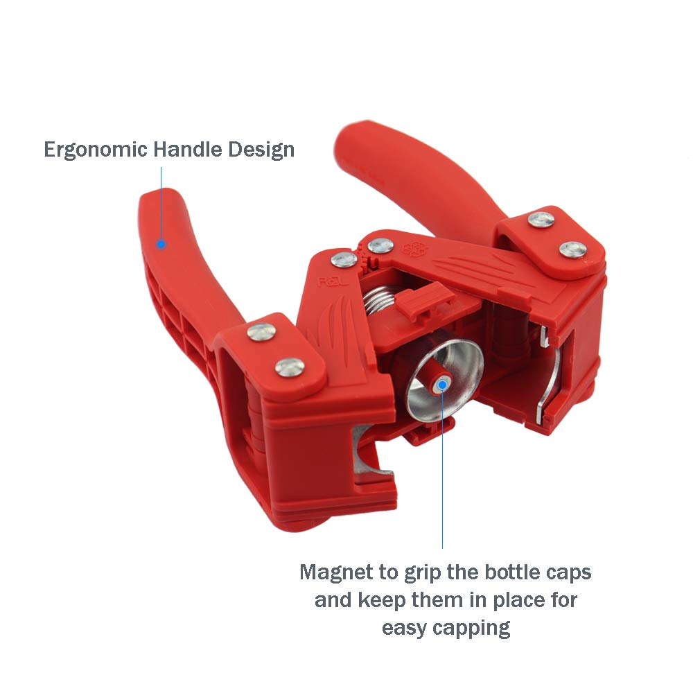 Tappatrice Per Bottiglie In Vetro - Per Birra Artigianale E Limonata - Foto 9