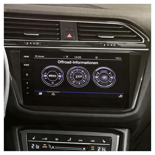 Protection écran LCD pour Tiguan Allspace 2022 film haute transparence GPS