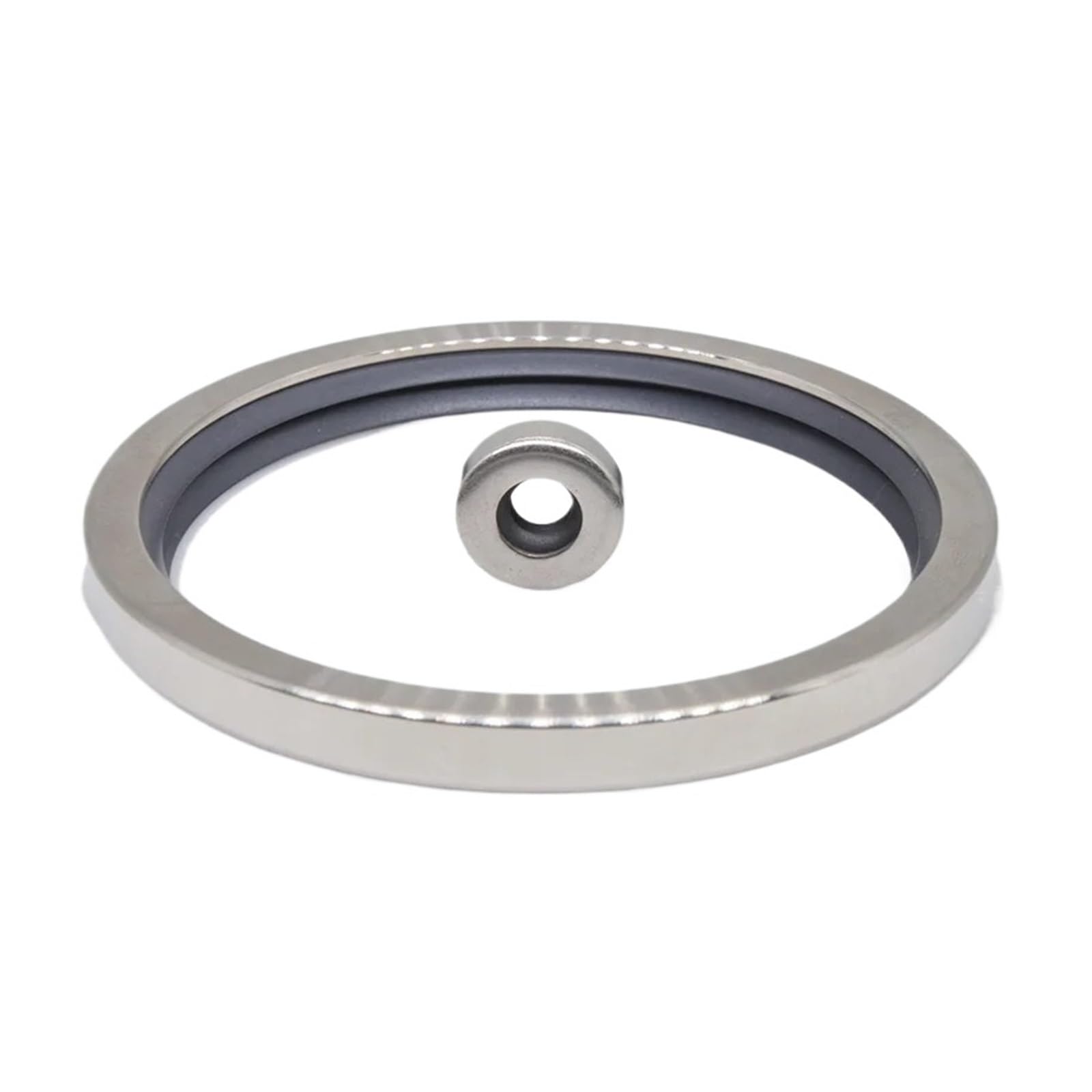 LEOTNNDQ 1pcs 70 * 95 * 12 PTFE Lip Oil Seal Housing Single lip and Dual Lip Screw Air Compressor Spare Parts(70X95X15 CDLCCWBK)