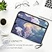 ALAZA Lovely Jellyfish Expandable Filing Folder Storage Organiser Box Files, 13 Pockets Zip Filing Folders for Home or Office Documents
