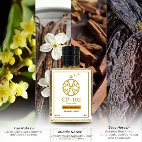 Image of Perfume for Men|Luxury Inspired Fresh Citrus & Woody Fragrance|Bergamot, Neroli, Ginger, Black Tea & Ambroxan|40% Oil Conc|Long Lasting Upto 8-10 Hours | Extrait De Parfum 100 ml