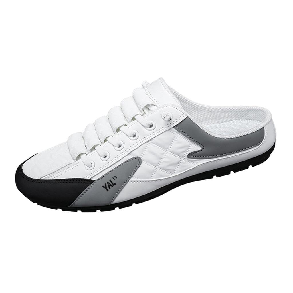 Slip on Mule Sneakers da Uomo Sneakers Senza Schienale Scarpe Sportive Casual per Trekking, Campeggio, Escursionismo, Zaino in Spalla