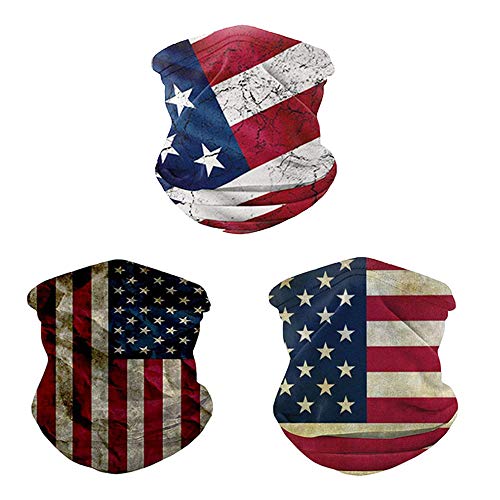 BOMAIL UV Protection Neck Magic Scarf Tube Sport for Outdoor Running Headwear