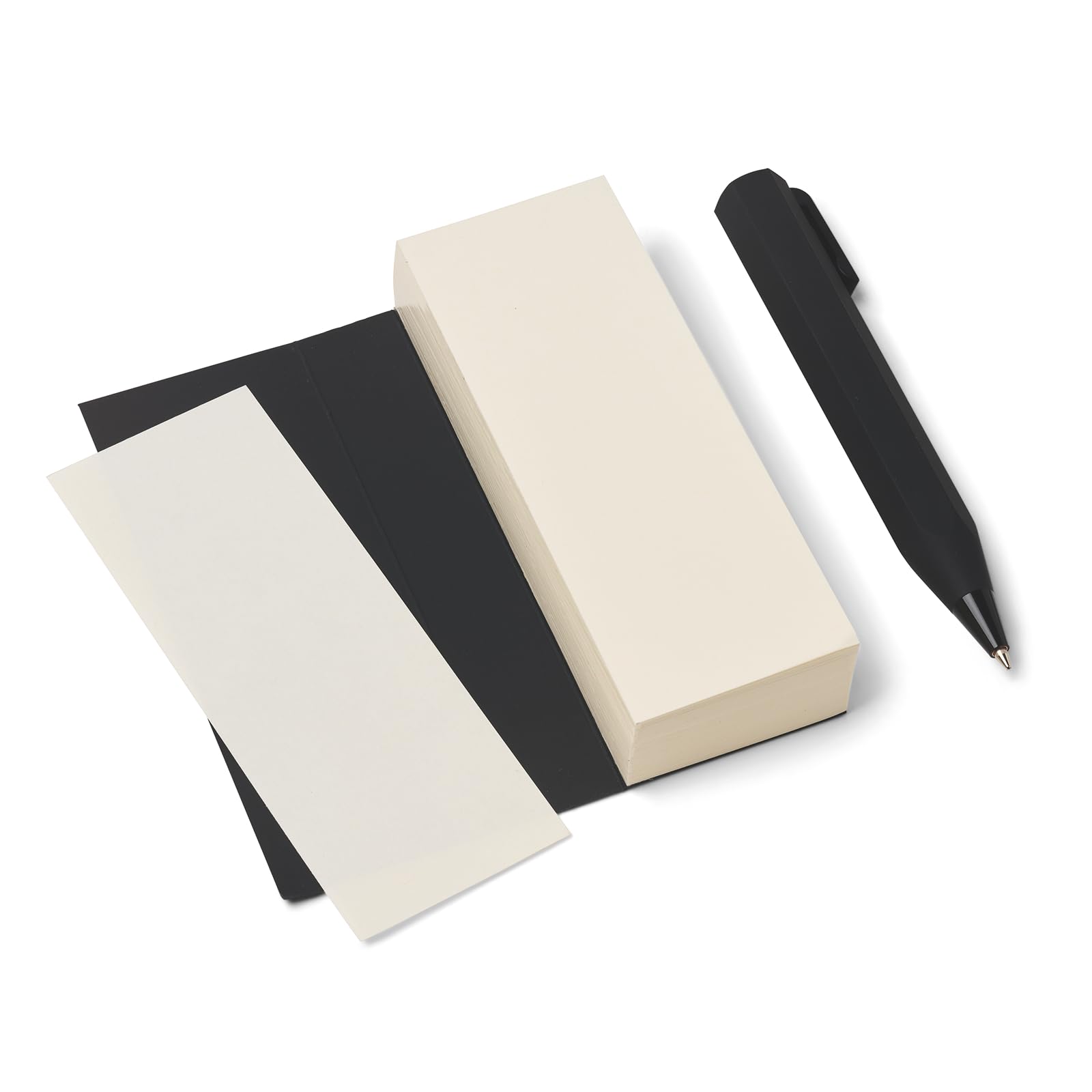 FABRIANO 06803007 - Set Inspira Shorty Pen con bolígrafo, negro, bloc de notas, bloc de dibujo, para diseñadores, estudiantes, artistas y amantes de la escritura