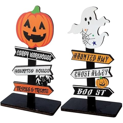 Duo de décorations Halloween AWAVM Cover