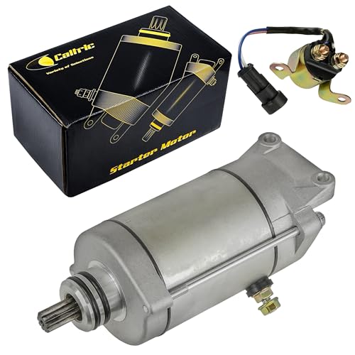 Caltric Starter con Solenoide de Rele Compatible con Polaris Ranger 700 4X4 6X6 Efi 2006-2009 miniatura 1