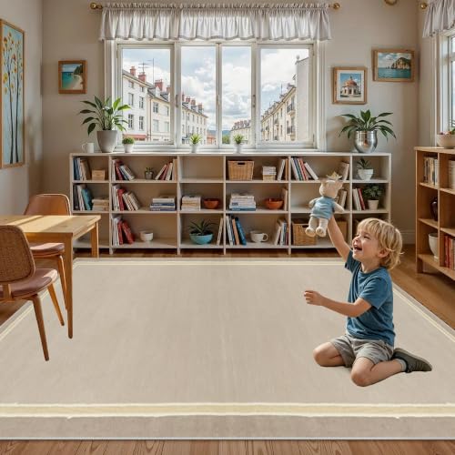 Tapis d’intérieur et d’extérieur géométrique effet vieilli