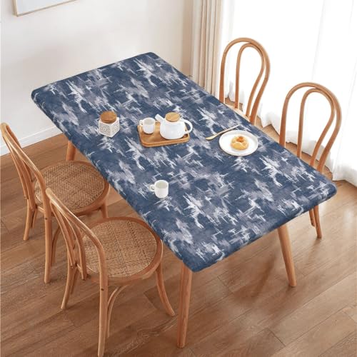 Nappe de table 76 X 122 cm extensible imperméable motif aquarelle - 6