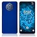 Produktbild PhoneNatic Case kompatibel mit Nokia 9 PureView - Hülle blau gummiert Hard-case + 2 Schutzfolien