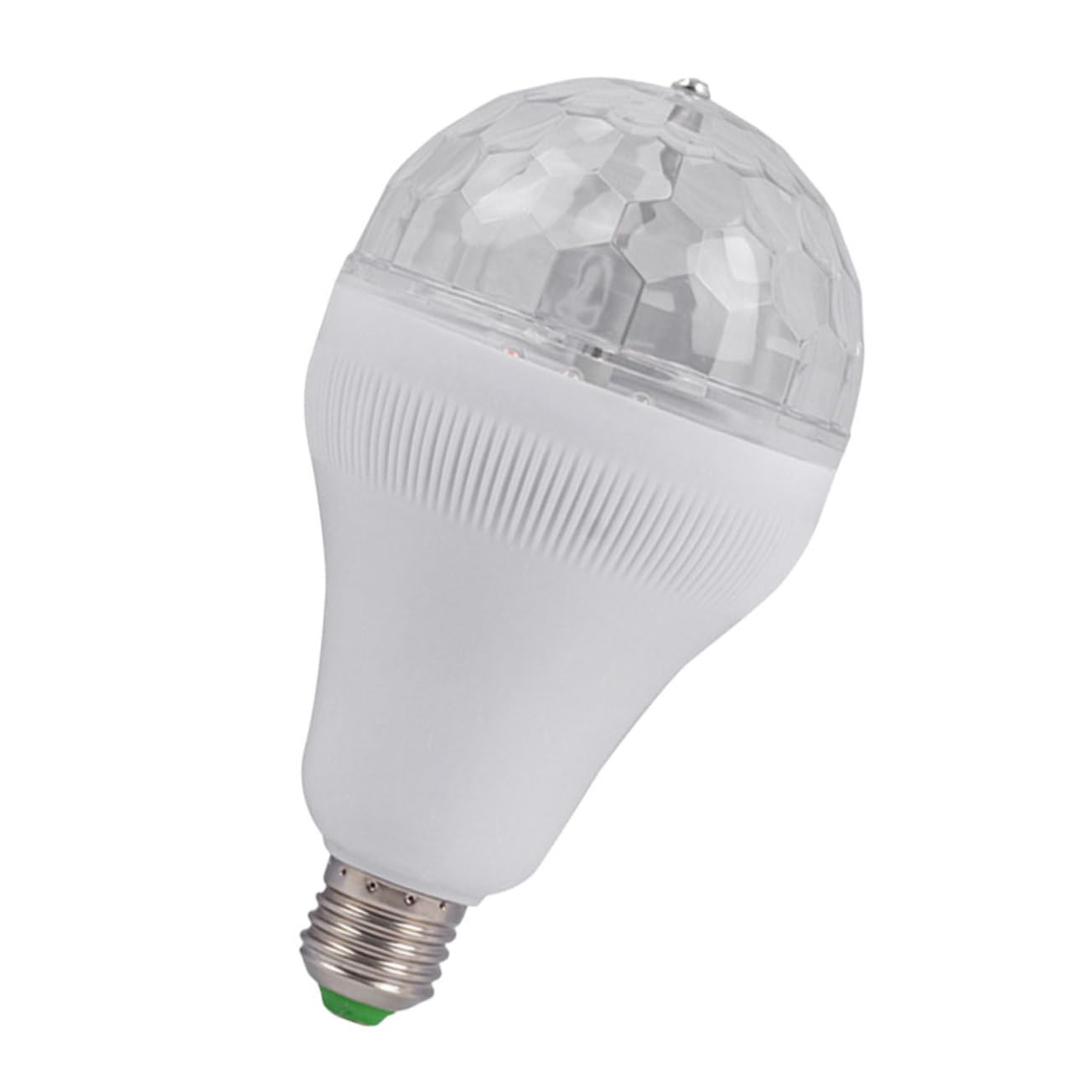 Uonlytech RGB Rotating Disco Light Bulb Stage Light for Parties Weddings and Festivals Sound Activated Decorative Lamp for Home and Ktv Events