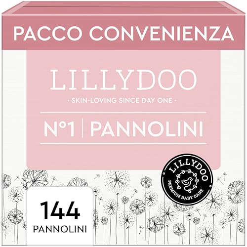 PACCO SCORTA, Taglia 1 (144 Pannolini)