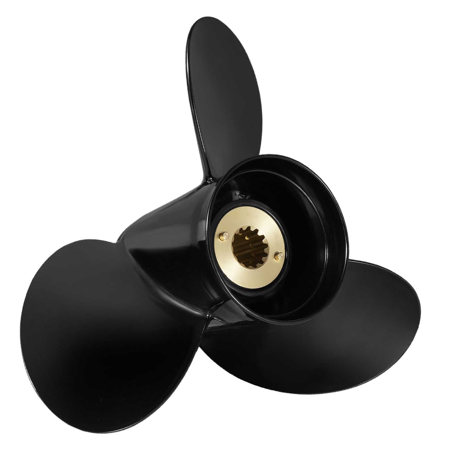 VQPROPs OEM Aluminum Boat Outboard Propeller for Mercury Engines 30-70HP Engines, 13 Spline Tooth, RH