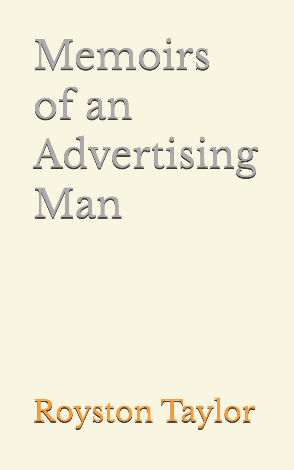 Memoirs of an Advertising Man