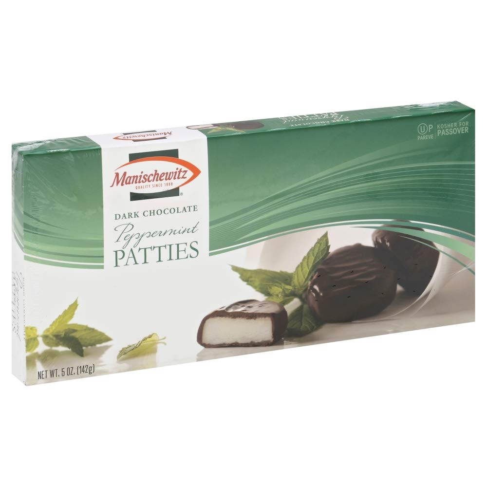 Manischewitz Dark Chocolate Peppermint Patties, Kosher for Passover