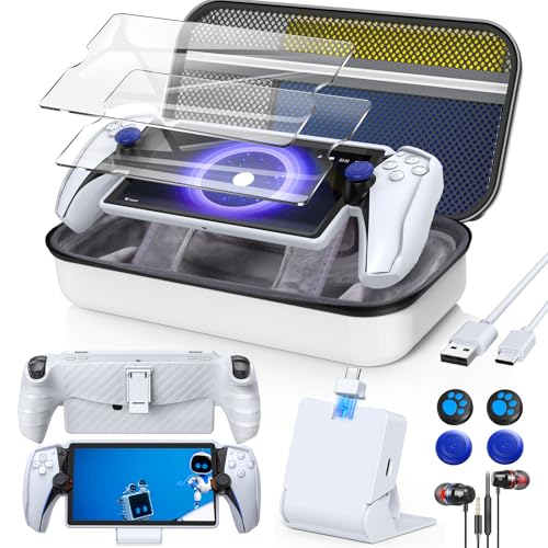 13 in 1 Accessories Set for Playstation Portal,Carry Case for PS Portal