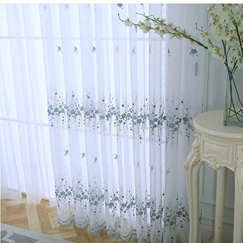 Cortina transparente de encaje OKUOKA para iluminar el dormitorio con elegancia 5