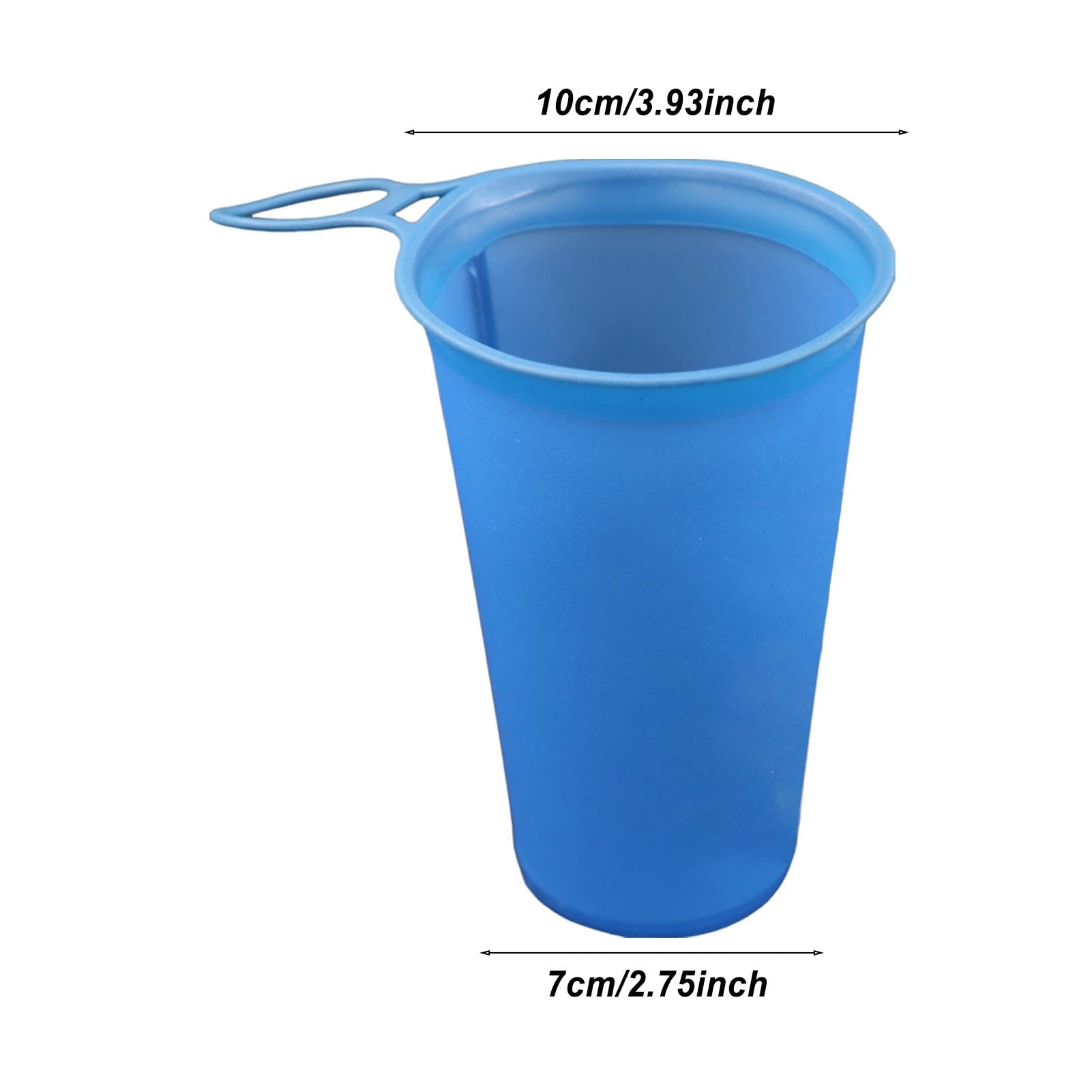 Gourde de sport pliable 200 ml for l'escalade, la randonnée, le vélo et le camping,Gobelet pliable