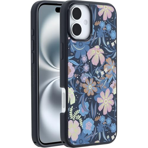 Image of OtterBox iPhone 16 Plus Symmetry Series Case - Fairy Fauna Purple - Ultra-Thin, Sleek iPhone Case, Cute & Pretty Floral iPhone Case