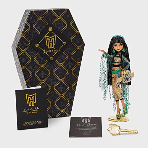 Mattel Monster High Haunt Couture Cleo De Nile Doll miniatura 3