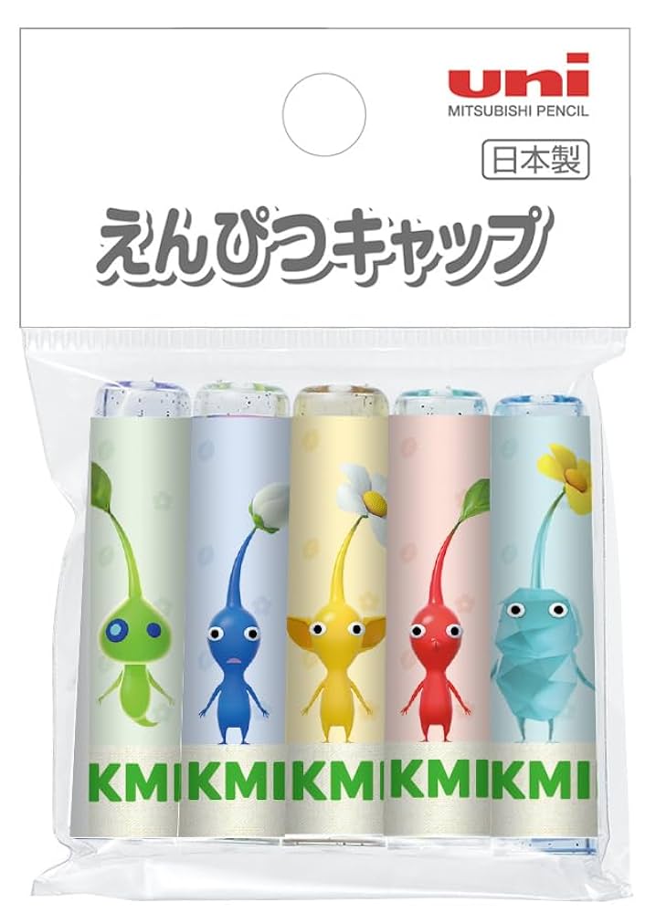 Amazon.co.jp: 三菱鉛筆 ピクミン えんぴつキャップ : 文房具