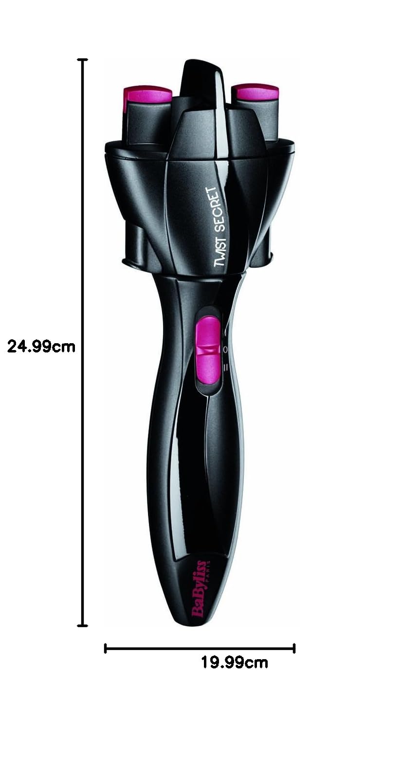 BaByliss TW1100E Twist Secret, Styler Automatico Styling Twist Torchon e Trecce
