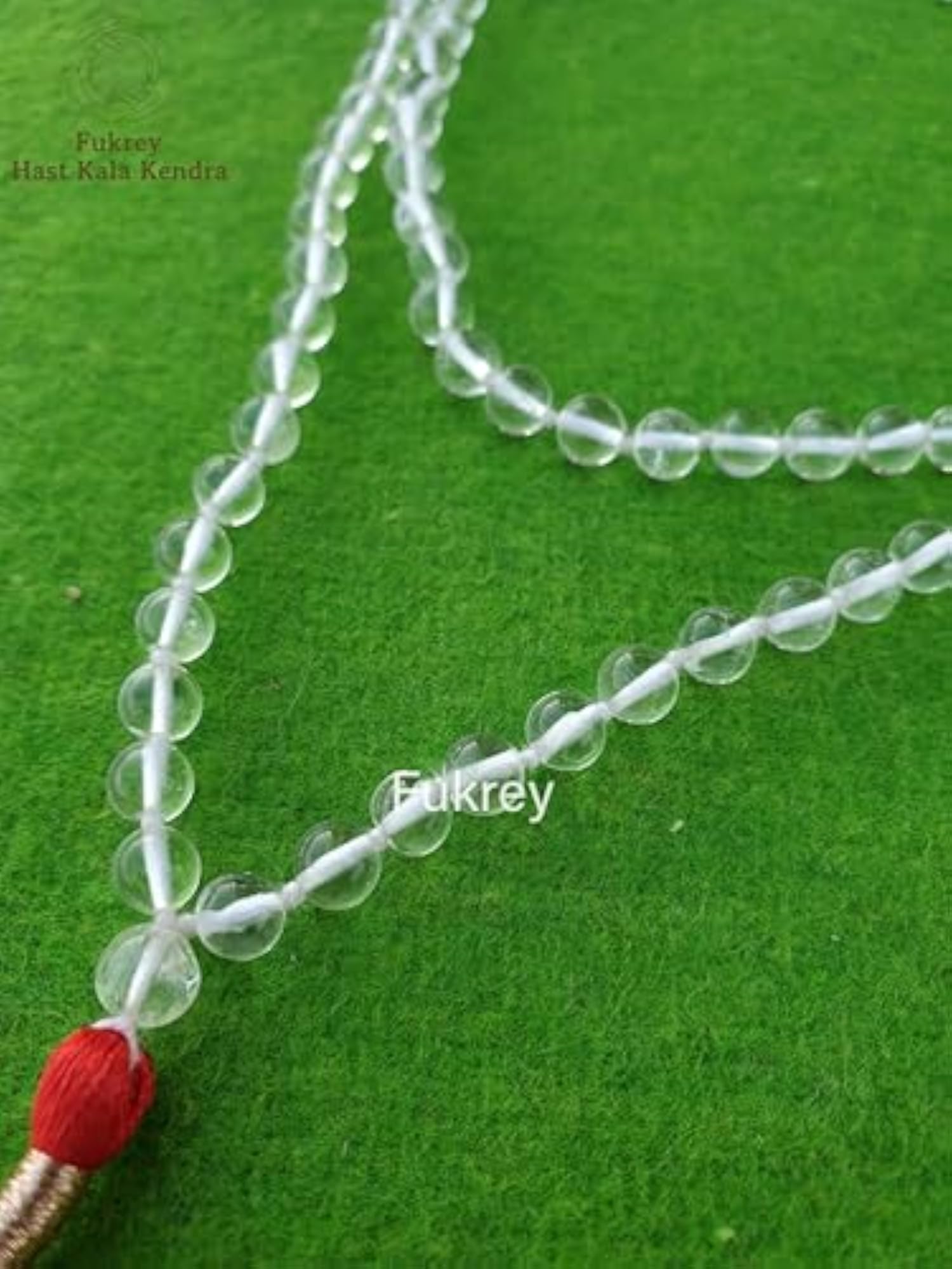 Original Sphatik Crystal Jaap Mala for Pooja