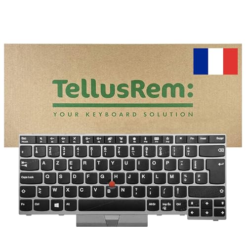 Clavier Français pour Lenovo Thinkpad T480s T490 E480 E490 AZERTY Non Rétroéclairé