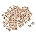 100pcs 1-100 Wooden Number Tiles Number Cube Blocks for Wedding Party Decoration