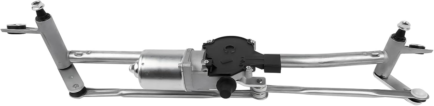 GELUOXI Front Windshield Wiper Motor & Linkage Assembly Replacement for Buick Enclave Chevy Traverse GMC Acadia 2011-2017 3.6L 22820107 22820106