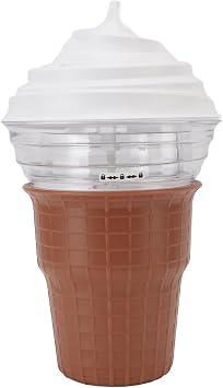Electric Ice Cream Maker Machine, Multi Purpose Soft Serve Ice Cream Machine for Homemade Ice Cream Sorbet Frozen Yogurt, USB Powered DIY Dessert Maker, Beginner Friendly